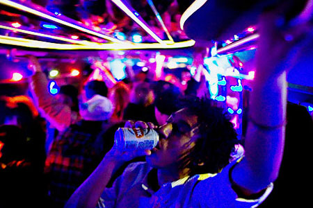 Las Vegas Party Bus Rental Near Me - Crown LV