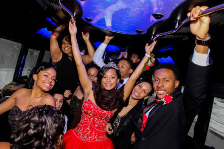 Quinceanera Party Bus Las Vegas